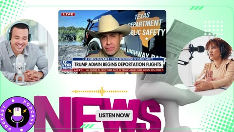 Texas border official says they are starting to do a lot of work down at the border. (Podcast)