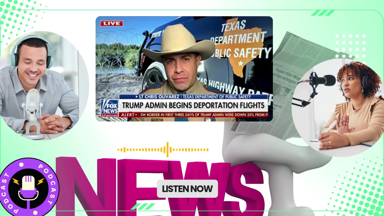 Texas border official says they are starting to do a lot of work down at the border. (Podcast)