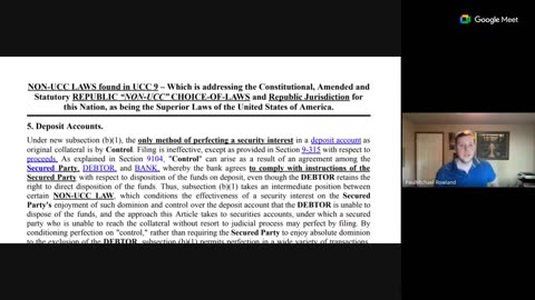 P. Devine Vs. P. Rowland "SPC vs NON-UCC" Part 2