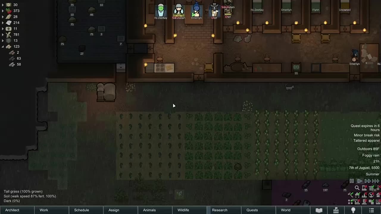 280 New colony new problems