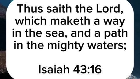 Isaiah 43:16-19 | Encouraging Bible Verses