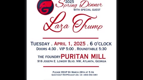 Lara Trump Message from Georgia