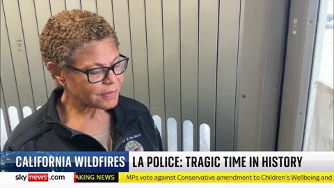 LA Mayor Ignores Reporter Demanding Answers About Palisades Wildfires