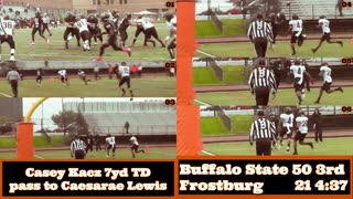 Prototype 328: Buffalo State's Casey Kacz 7yd TD pass to Caesarae Lewis vs Frostburg