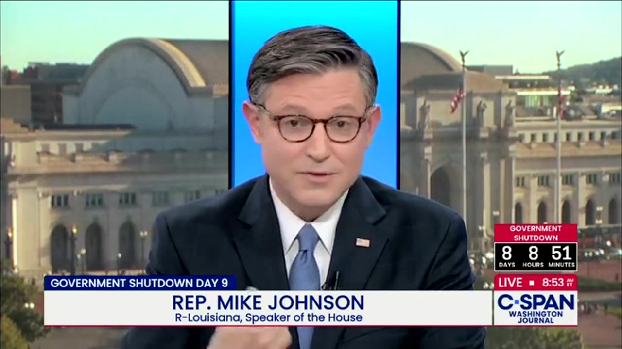Mike Johnson Fires Back At Dem C-SPAN Caller