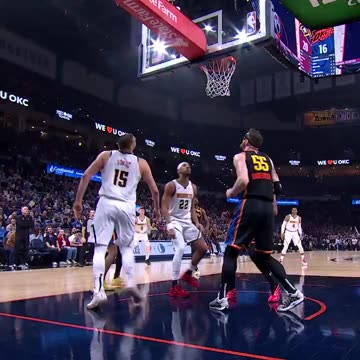 NBA - EARLY WORK. 😤 Jokić (14 PTS) cookin' in the post. SGA (12 PTS) gets the pivot-back J to drop.