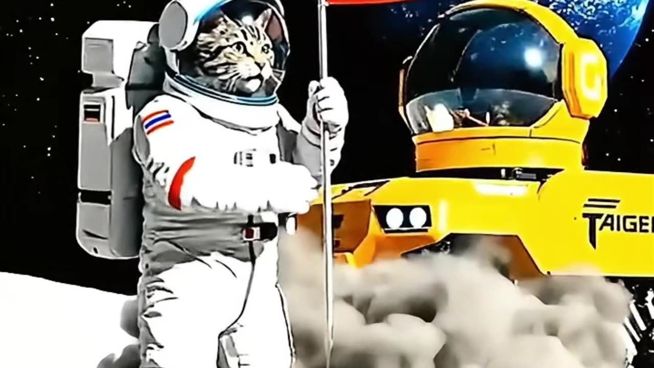 TAIGER on MOON Failed scene 1 #aicat