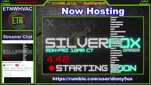 Hosting Streamers!!!