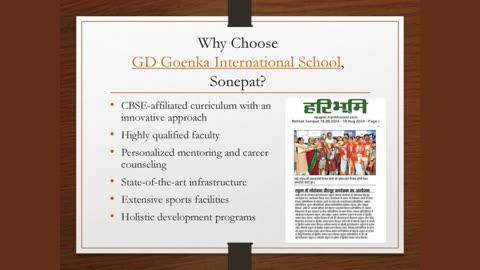 Experience Excellence in Education at GD Goenka, Sonepat