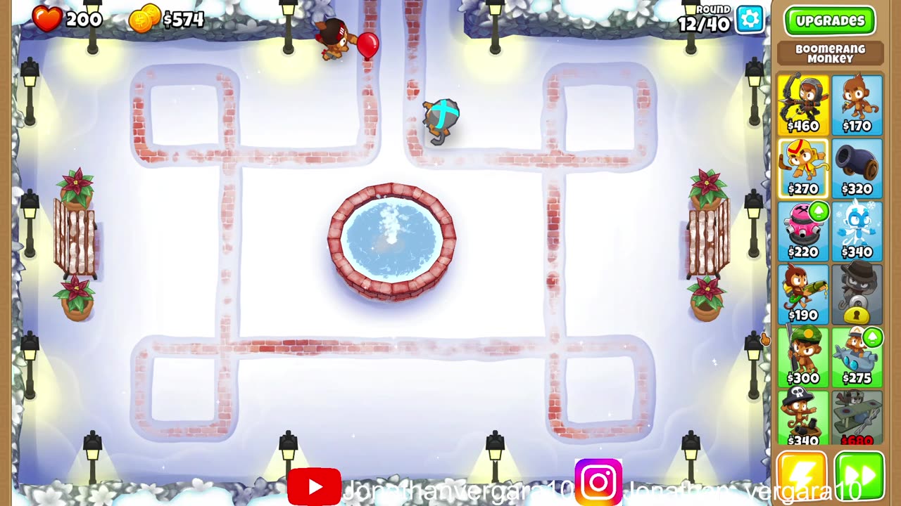 bloons tower defense gameplay