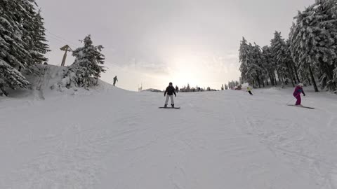 Alina Snowboarding Poiana Brashov