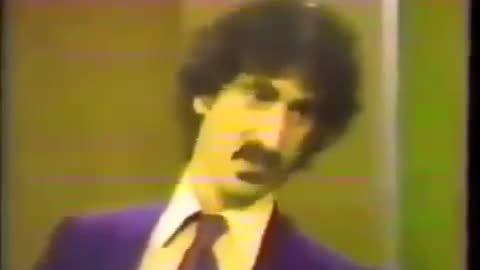 Frank Zappa was decades ahead of his time. He said this in 1981: