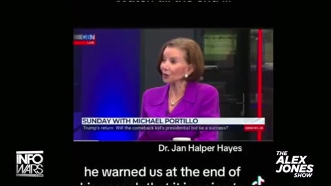 Dr. Jan Halper-Hayes Exposes Deep State Illegally Funded The Media Lie About The American People