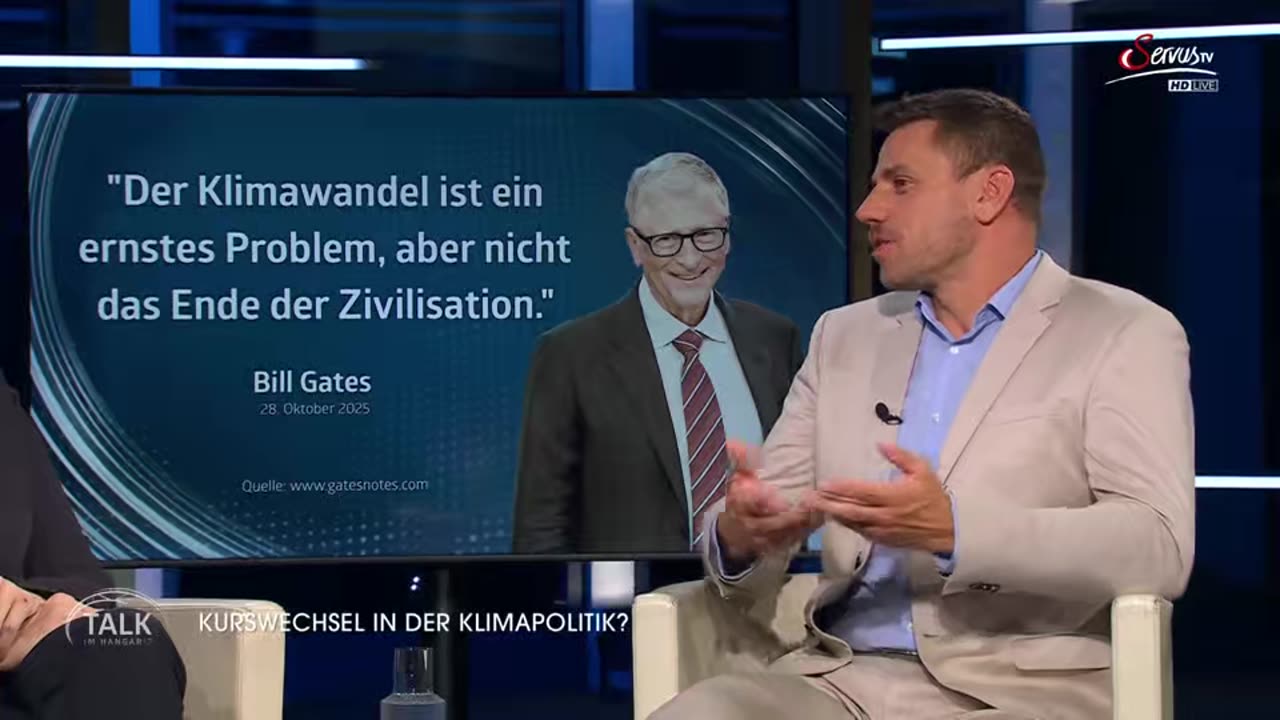 SERVUSTV - Talk im Hangar-7👉Absichtlich arm: Das Klima retten oder uns? |13.11.25