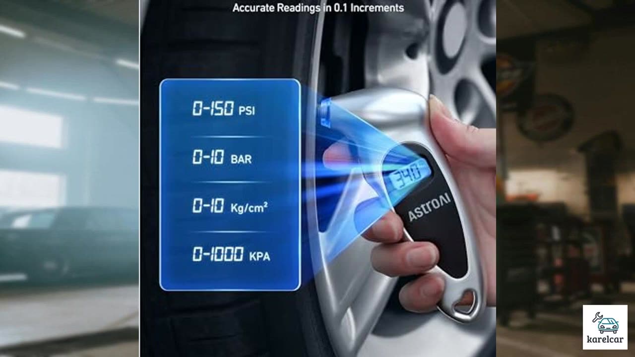 AstroAI Tire Pressure Gauge Digital 0-150PSI