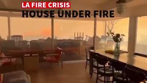 🔥 Trapped in the Palisades Fire: Walls of Flames Surround House 📹