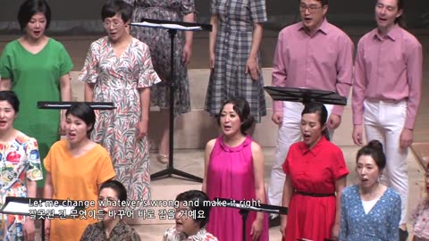 Busan, S Korea Harmony Choir - Let Me Be There (Olivia Newton-John Cover)
