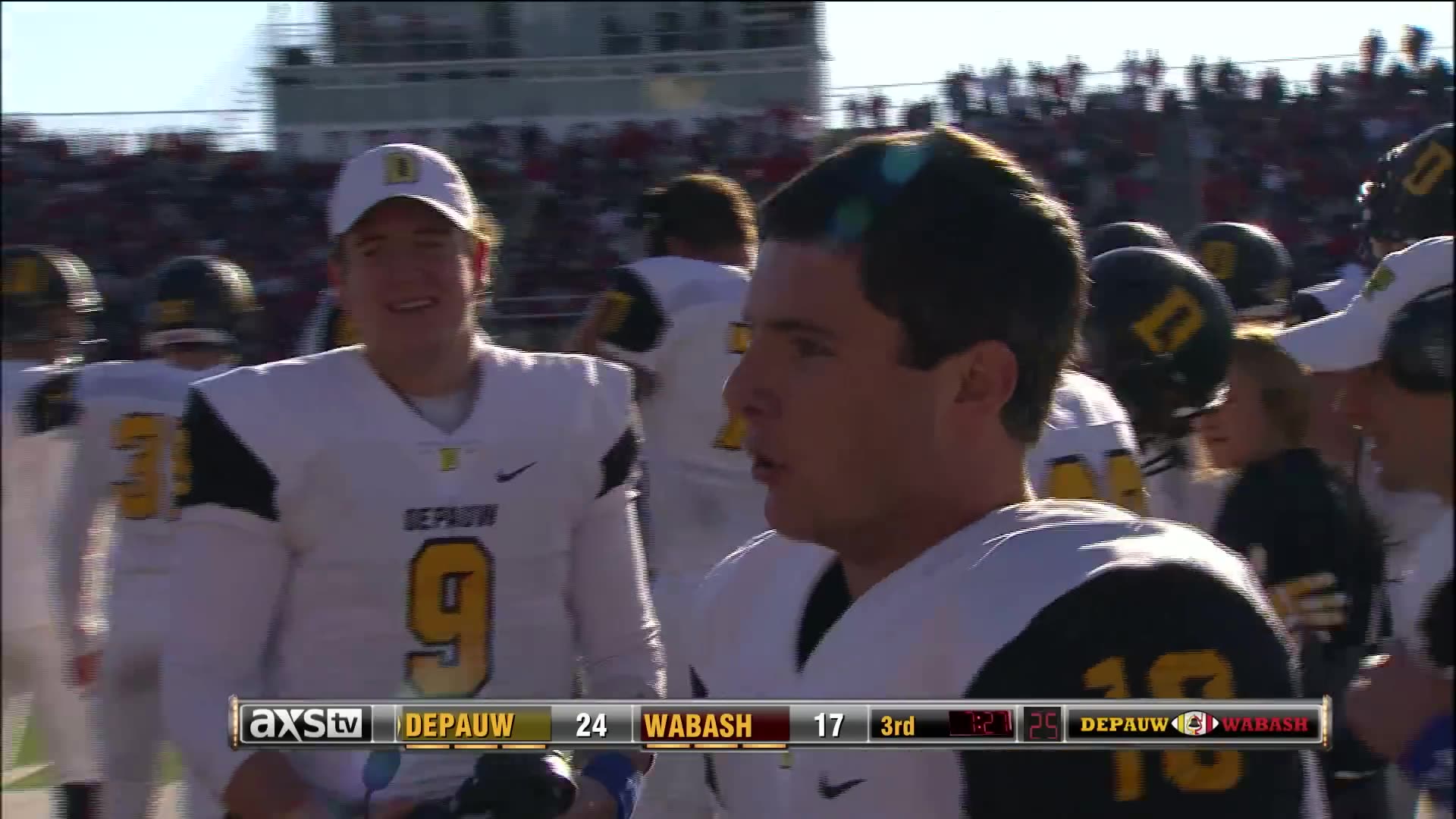 November 12, 2016 - Monon Bell Classic / DePauw Highlights