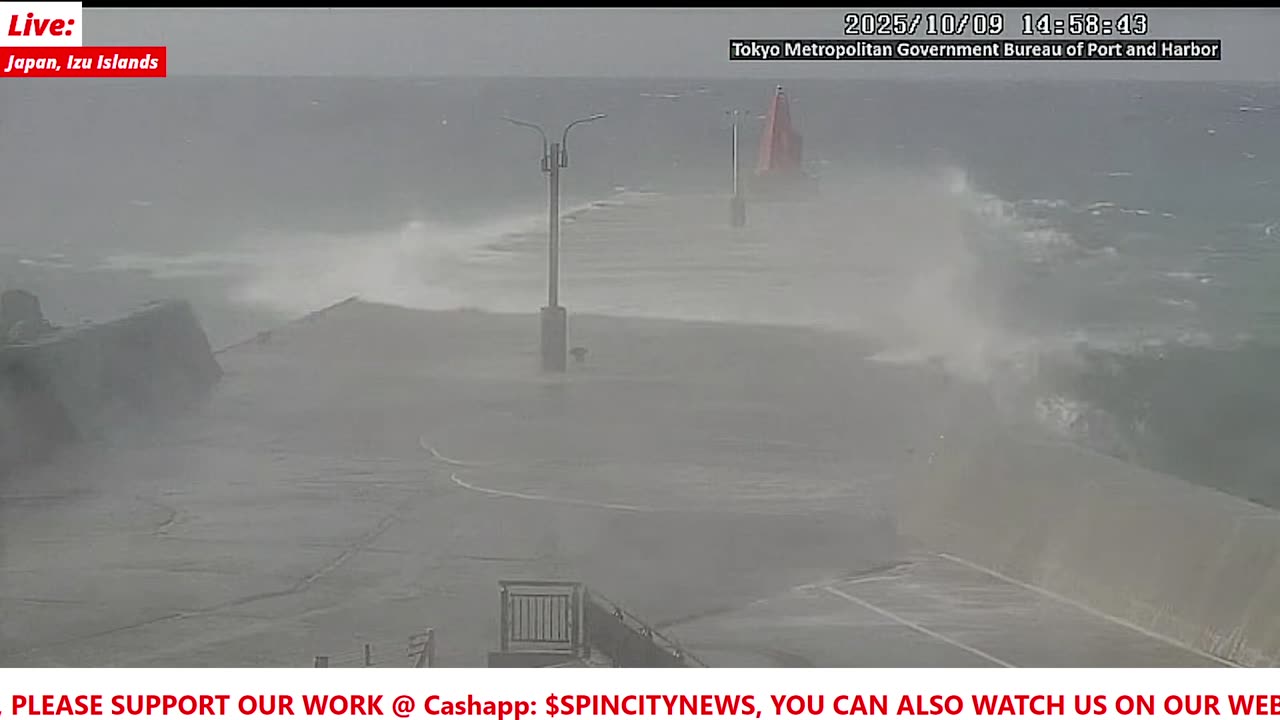 LIVE: Typhoon Halong approaches Japan's Izu islands