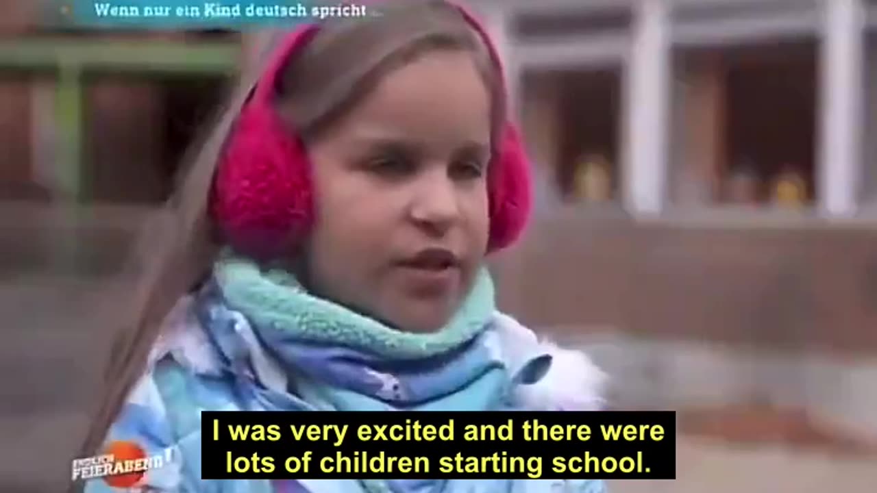 Normal life in an elementary school in Germany