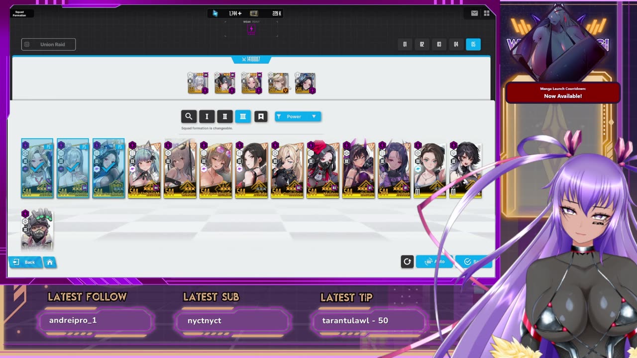 ONLY ONE HARD MODE \\ CORELUST TOP UNION RAID \\ #VTUBEREN #NIKKE