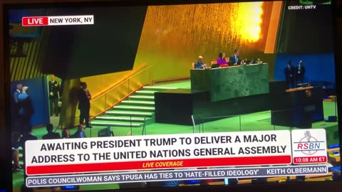 TRUMP "HIS EXCELLENCY" / UNITED NATIONS CALLS HIM "HIS EXCELLENCY"