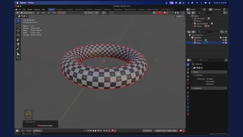 Blender Dumbed Down: UV Unwrapping a torus in Blender #uv #tutorial #3d #3dmodeling