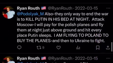 Ryan Routh tweets
