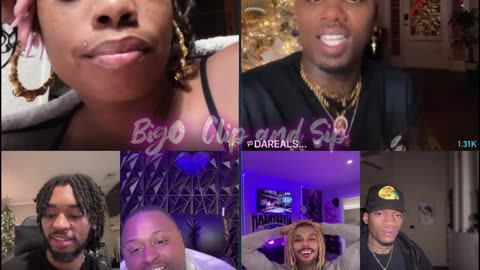 A1Pretty joins team PK w/DreBaby Pablo Supa LateNight BigEarl 12/8/25 #bigoclipandsip