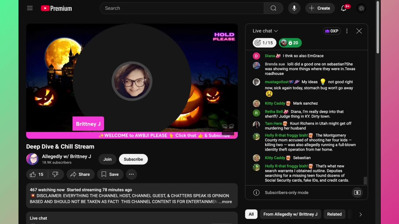 Deep Dive & Chill Stream