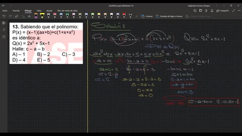 ASEUNI ANUAL 2021 | Semana 02 | Álgebra