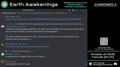 Earth Awakenings - Livestream 1 - #4074