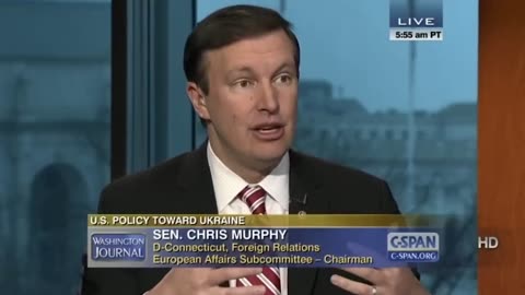 *** MUST WATCH *** Sen. Chris Murphy (D), admitting that the US had extreme involvement in regime change in Ukraine in 2014