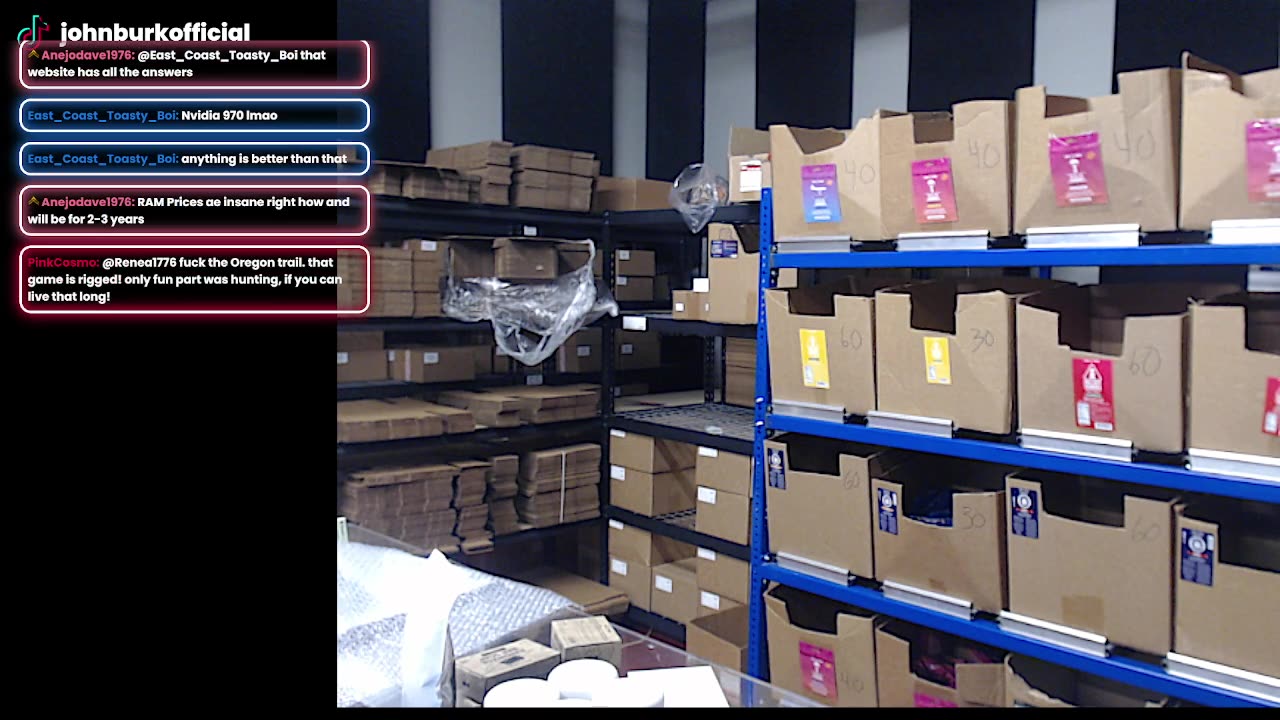 Packing your orders.