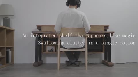 KIDO Desk — The Split‑Top Standing Desk That Hides Clutter by Esaki Shohei