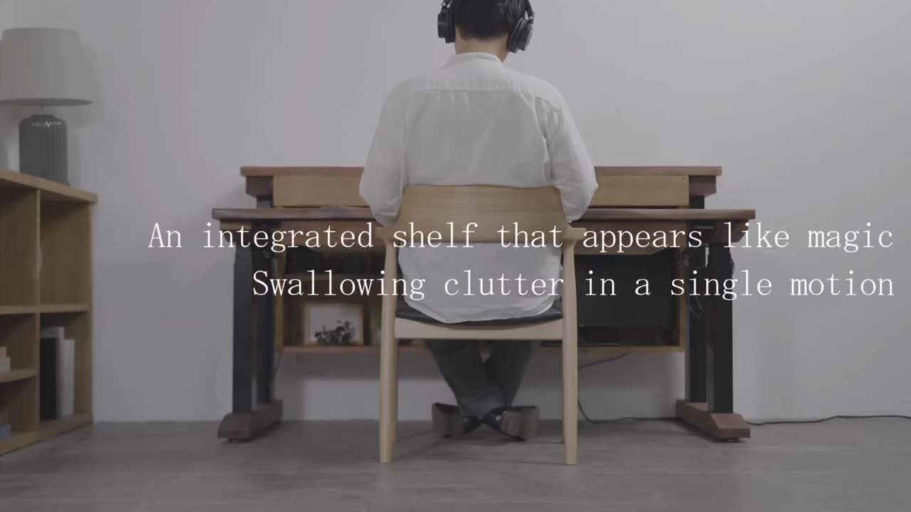 KIDO Desk — The Split‑Top Standing Desk That Hides Clutter by Esaki Shohei