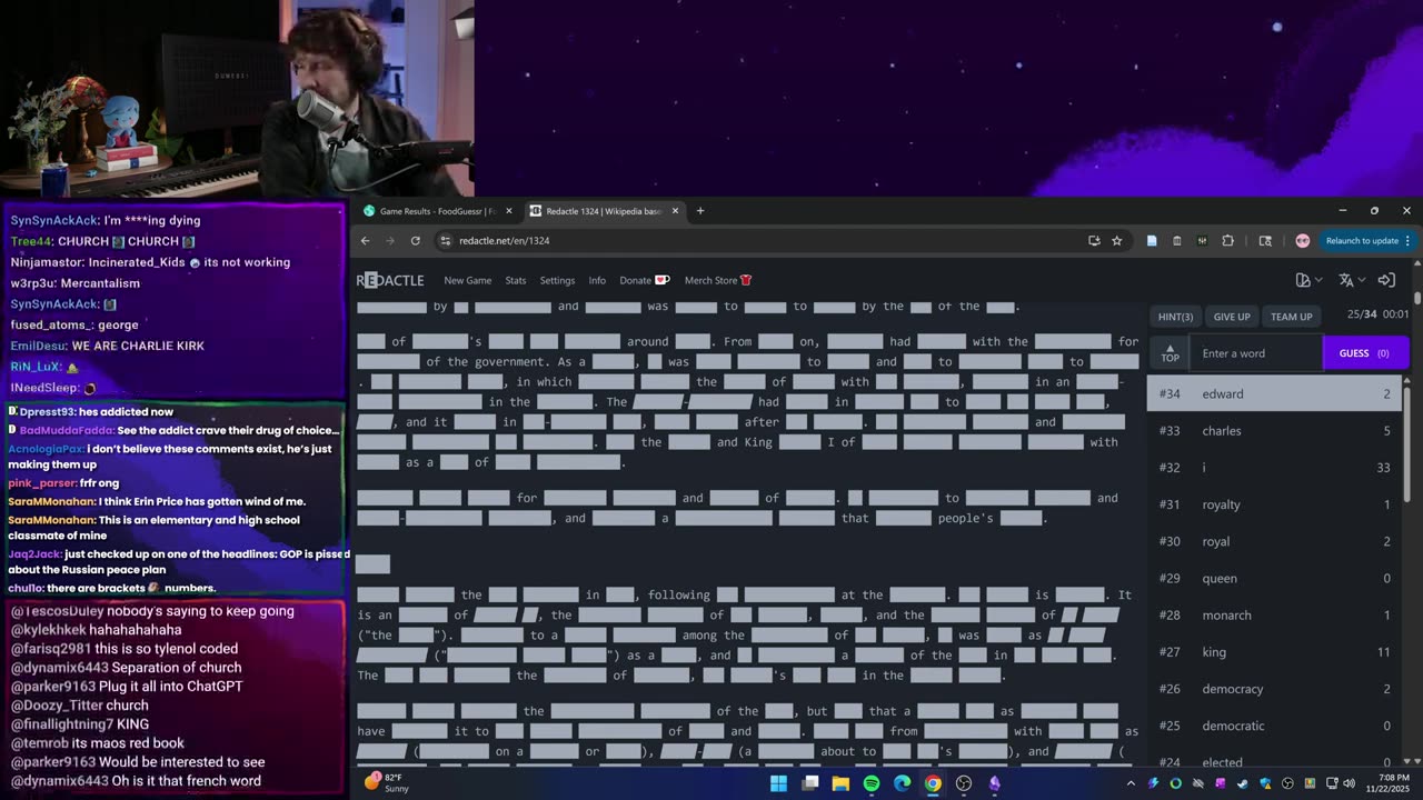 [Mirror] Destiny YouTube Stream