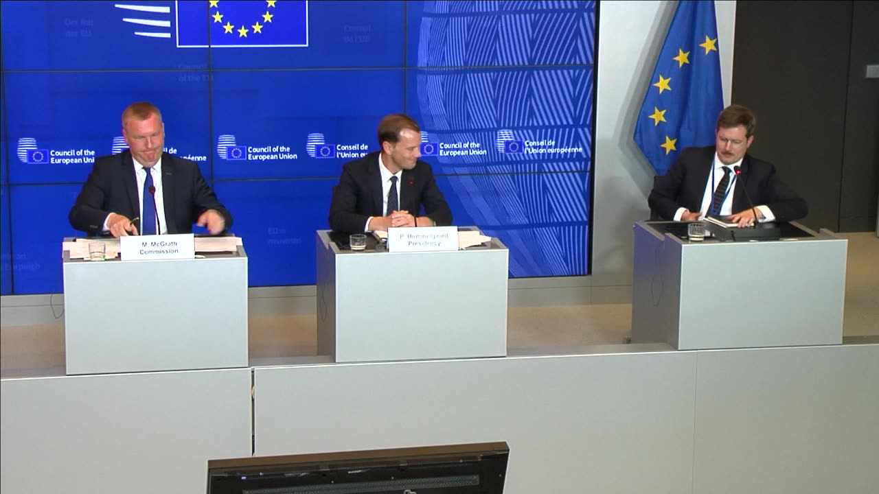 EU Justice Talks: Peter Hummelgaard & Michael McGrath Opening Remarks | Europe | Amaravati Today