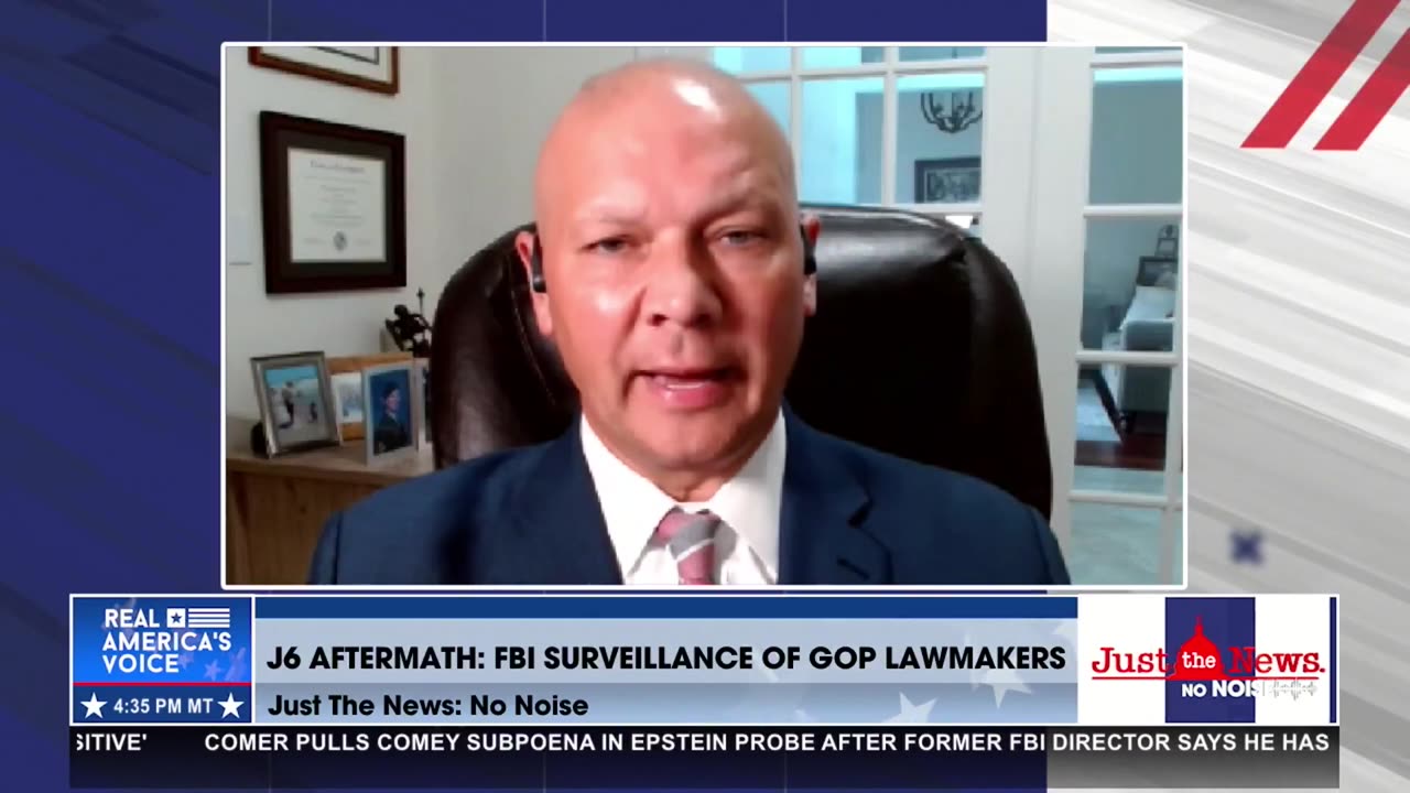 J6 AFTERMATH: FBI SURVEILLANCE OF GOP LAWMAKERS