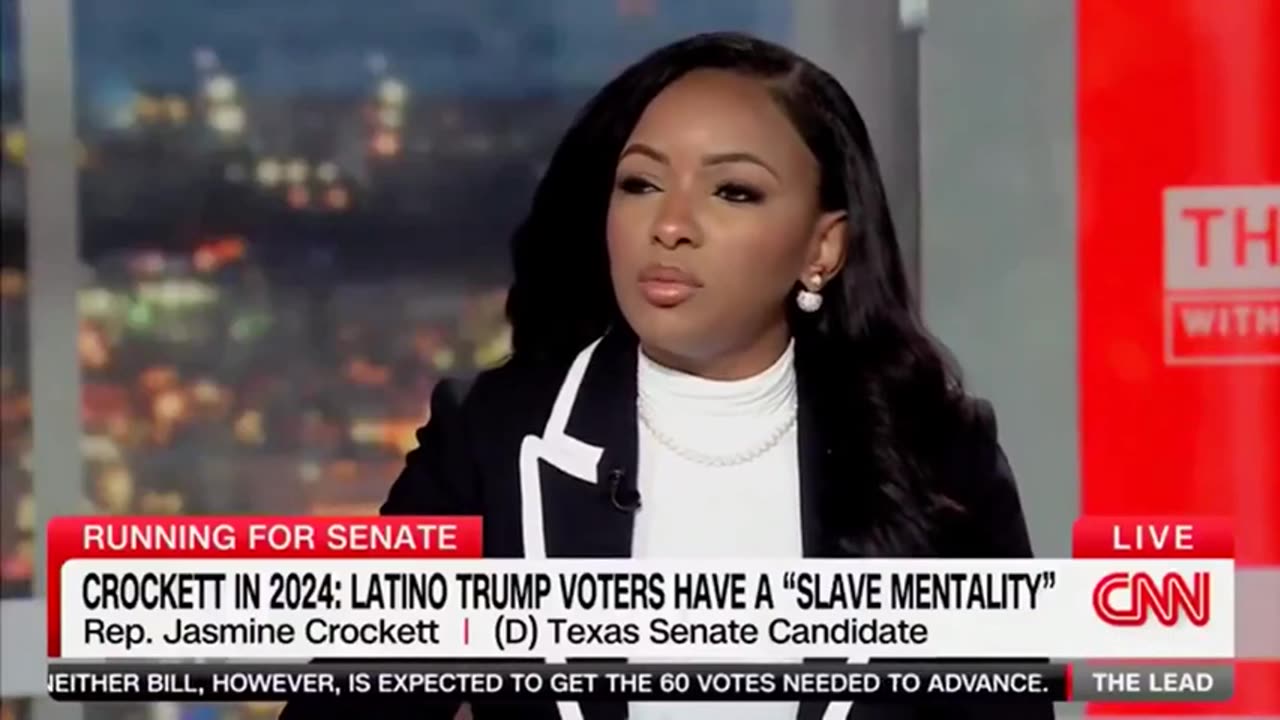 Jasmine Crockett says 1M Latinos who voted for Trump in Texas live in a “slave mentality”