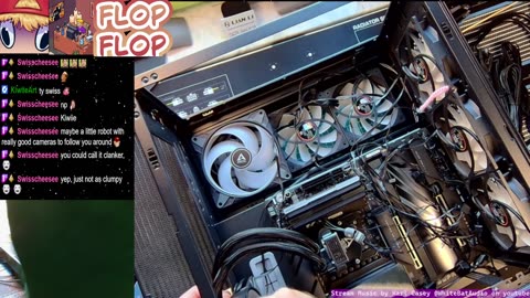 Changing cases on the gaming rig, Again Part 1 specs: 9950x3D + 5090FE + Hero MB + AsRockPSU + Aaio