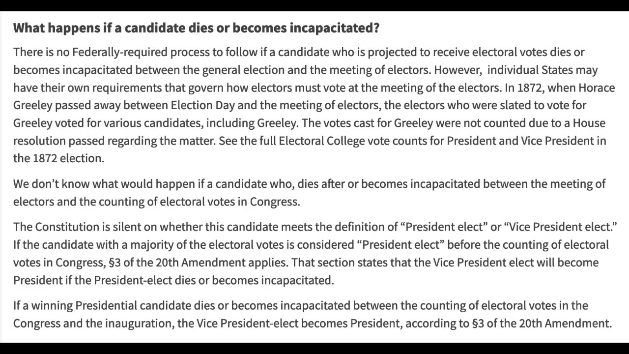 TRUMP'S BEEN SELECTED...FOR NOW! WATCH FOR A 3RD & FINAL ASSASSlNATlON BEFORE DECEMBER 17TH!