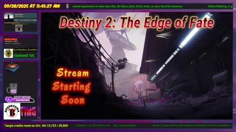 Destiny 2 : 9/28/25 - Almost 515, see if we can get a few more knocked out.