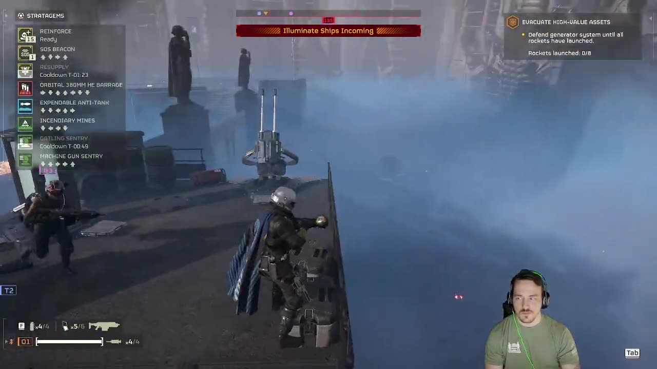 Helldivers with the boys