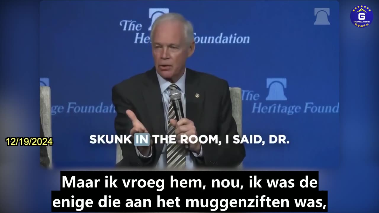 【NL】Ron Johnson: Integriteit van federale gezondheidsinstanties is ingestort