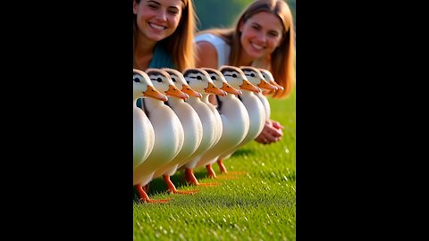 These Ducks Walked in a Perfect Line 😳🦆 | So Satisfying!