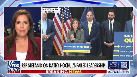 Rep Elise Stefanik: Democrat Ruled States Put Criminals First