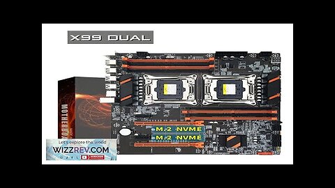 X99 Motherboard Dual CPU M.2 LGA 2011 V3 E-ATX USB3.0 SATA3 8 Review