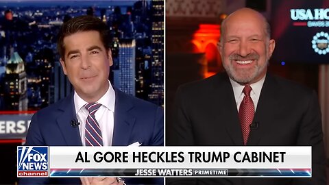 HECKLED BY GORE: Lutnick responds to boos from Al Gore at Davos