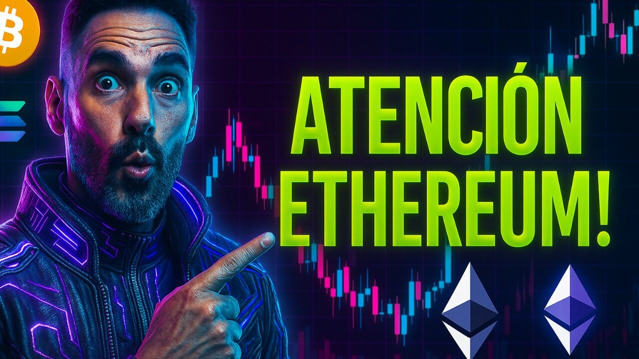 ATENCION ETHEREUM !!!🤔 Bitcoin 💰 Ethereum 🌐 Solana ☀️